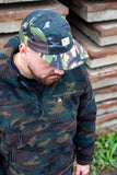Halfawrap Sherpa Pullover Jacket I Forest Camou