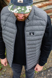 Classy Woolpack Bodywarmer I Deep Metal Grey
