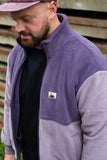 Polar Fleece Halfawrap Jacket I Lilac/Purple