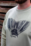 Tail of Friendship crewneck - hoodie I Soft Olive (fairwear)