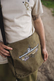 Urban Petri Canvas Stalking Bag I Olive - Sand -  Black (very ltd!)