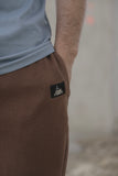 Carp Shaka loose fit joggers I Chocolate Brown