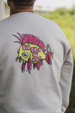 Punk Carp / God Save the Carp crewneck I Sand