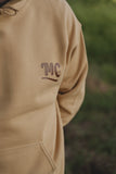 Walk The Walk hoodie I Old Gold - Heather Grey