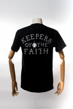 Keepers of the Faith shirt I Black - Burgundy - Grey