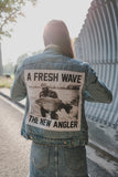 Vintage Jeans Punk Wool Jacket I A Fresh Wave size XS/S (only 1 made)