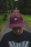 Carp Shaka Baseball cap I Burgundy