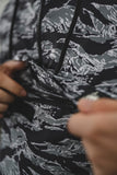 Halfawrap Windbreaker Pull Over Jacket I Vietnamese Tiger Stone Camou