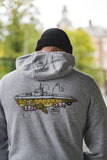 Petri hoodie I Heather Grey