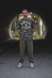 Carp Shaka loose fit joggers I Warm Olive