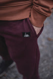 Carp Shaka loose fit joggers I Burgundy