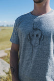 Surface shirt I Mid Heather Grey