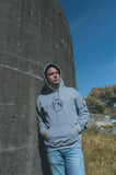 Surface hoodie I Mid Heather Grey