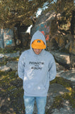 Primate & Enjoy hoodie I Heather Grey