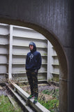 Surface hoodie I Black
