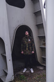 Vintage German Army Flecktarn Rain Jacket I K.O.T.F. size XL (only 1 made)