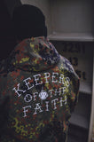 Vintage German Army Flecktarn Rain Jacket I K.O.T.F. size XL (only 1 made)