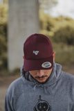 Carp Shaka Baseball cap I Burgundy
