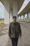 Vintage German Army Flecktarn shirt I Birds of a Feather size XL (only 1 made)