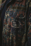 Vintage German Army Flecktarn shirt I Birds of a Feather size XL (only 1 made)