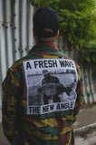 Vintage Belgian Army Jacket  A Fresh Wave size XL (only 1 made)