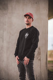 MC x Wofte collab crewneck I Black