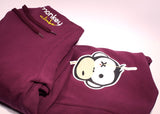 Streetwise hoodie I Burgundy