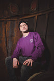 Be Kind minimal crewneck I Purple