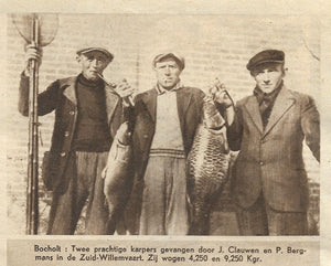 Piece of Belgian carp history from 1940 unearthed