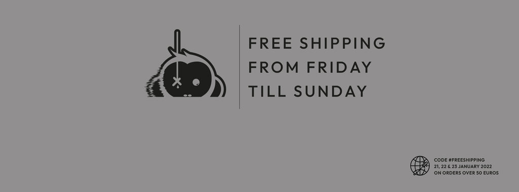 Free shipping this weekend!