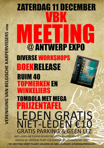 VBK Meeting Dec. 11th moved to Antwerp Expo