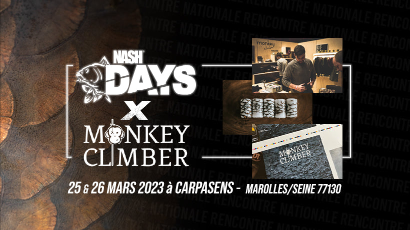 Monkey Climber will be present at Nash Days France March 25-26, 2023