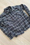 Cotton Flannel shirt I Greytones (Limited Edition!)