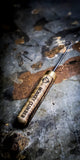 MC x Lewis Smith Customs 'No Cigar' Thuya Burr baiting needles I Ltd. Ed. 2026 (only 50 made)