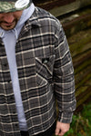 Cotton Flannel shirt I Greytones (Limited Edition!)