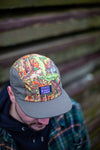 MC x Bernot Caps handmade 5 panel I Forest Pocket Fabric