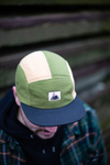 MC x Bernot Caps handmade 5 panel I Reworked old army shirts