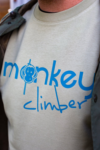 Front Cover crewneck I Turquoise (seasonal only)
