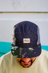 MC x Bernot Caps handmade 5 panel I Unpublished Digicam with various coloured sides and top II