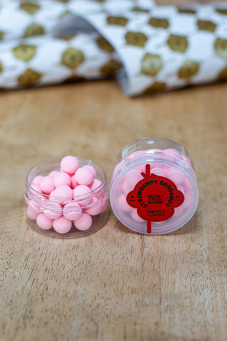Strawberry Bergamot pop ups I Washed Out Pink 14/15mm