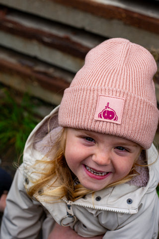 Kiddo Box Logo beanie I Pink