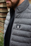 Classy Woolpack Bodywarmer I Deep Metal Grey