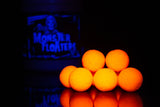Black Label Baits - Blackcurrant pop ups (16mm UV Neon Orange)