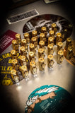 MC x KIMA (Lewis Smith) brass bobbins I Ltd. Ed. Winter shows 2025 (only 60 made)