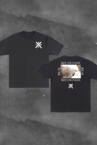 PREORDER Ltd. Ed. Kempisch Kanaal meeting Real Recognize Real shirt - crew - hoodie I Black