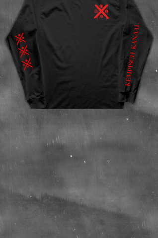 PREORDER Ltd. Ed. Kempisch Kanaal meeting Cross Logo longsleeve shirt - crew - hoodie I Black