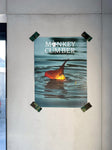 Monkey Climber Issue #22 Rini Groothuis 'Op Jacht Naar Grote Karper' print I 50 x 70 cm poster