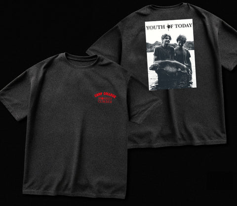 MC x Carp College 2024 Youth Of Today shirt, hoodie I Black (preorder)