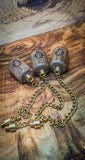 Lewis Smith Customs brass chains I 2 different types (low numbers only)
