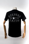 Keepers of the Faith shirt I Black - Burgundy - Grey
